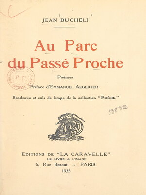 cover image of Au parc du passé proche